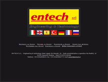 Tablet Screenshot of entech.it